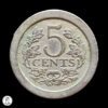 Países Bajos 1907 5 Centavos