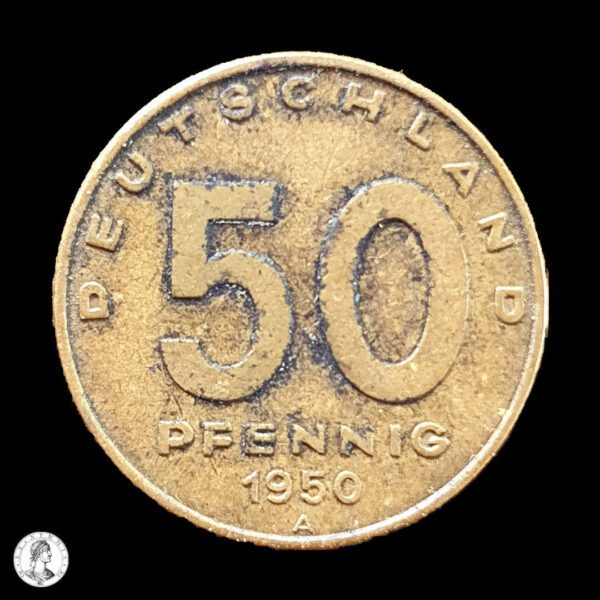 009143r Alemania Oriental 1950 A 50 Peniques
