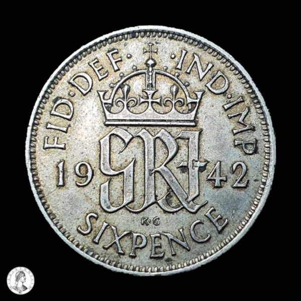 002418r Reino Unido 1942 6 Peniques