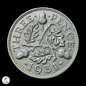Reino Unido 1931 3 Peniques