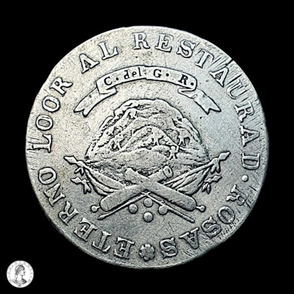 República Argentina Confederada 1849 4 Reales