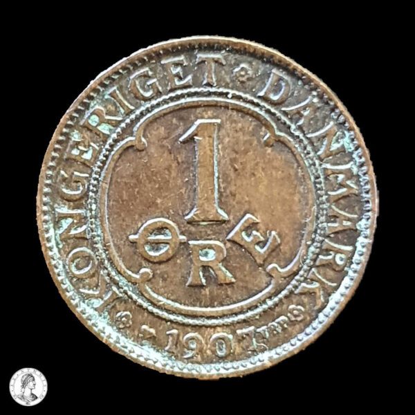 003743r Dinamarca 1907 1 Ore