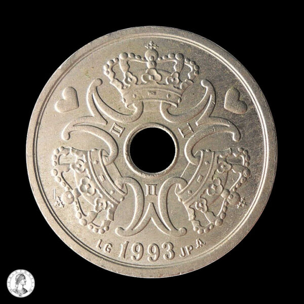 003877a Dinamarca 1993 2 Coronas