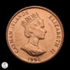 Islas Caimán 1996 1 Centavo