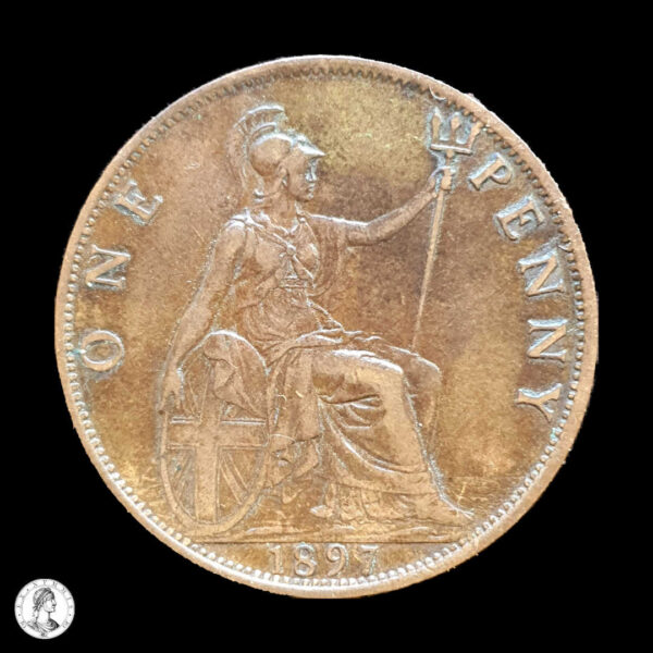 006159r Reino Unido 1897 1 Penique
