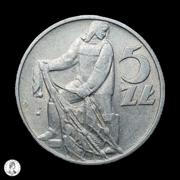 007496r Polonia 1974 5 Zlotych