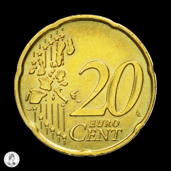 007517r Italia 2002 R 20 Céntimos