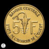 Banco Central De Los Estados De África Occidental 2012 5 Francos
