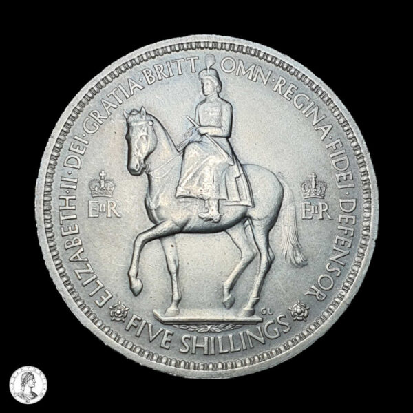 Reino Unido 1953 5 Chelines