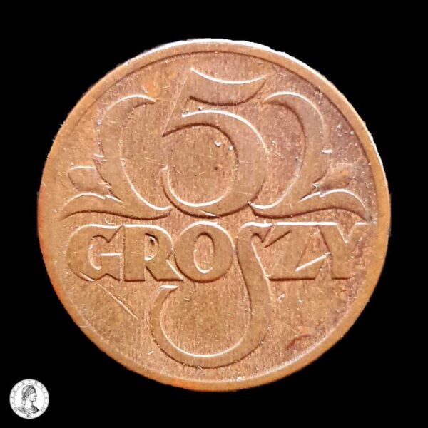 011318r Polonia 1928 5 Groszy