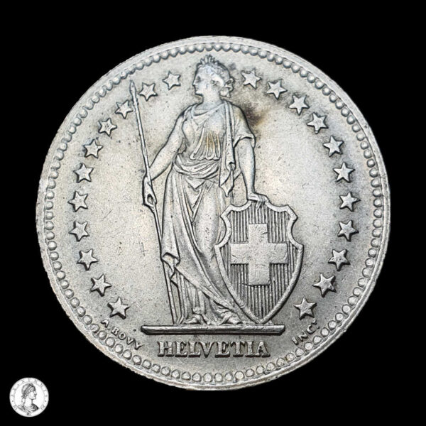 Suiza 1948 B 2 Francos