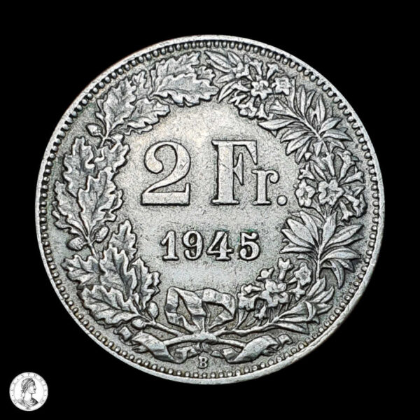 000288r Suiza 1945 B 2 Francos