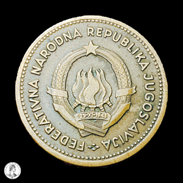 000320a Yugoslavia 1955 10 Dinares
