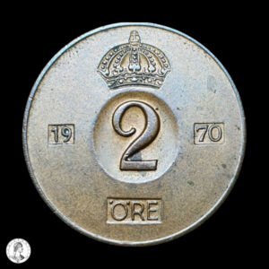 Suecia 1970 2 Ore