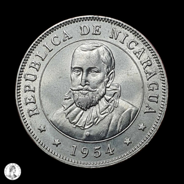 002543a Nicaragua 1954 50 Centavos