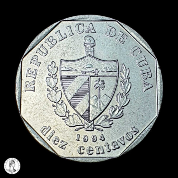 Cuba 1994 10 Centavos