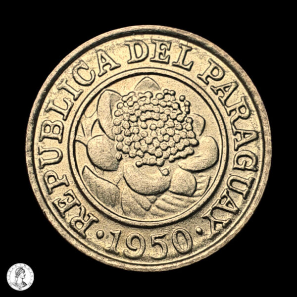004904a Paraguay 1950 1 Centavo