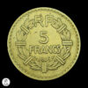 Argelia (Francesa) 1946 5 Francos