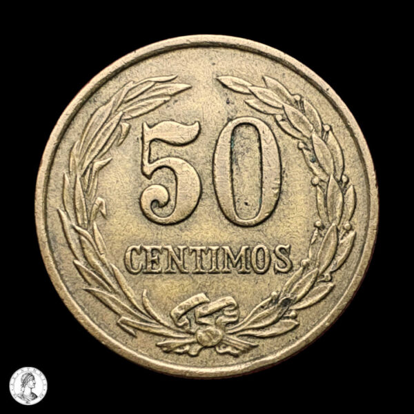 006954r Paraguay 1951 50 Céntimos