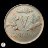 Colombia 1968 5 Centavos