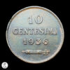 San Marino 1936 R 10 Centésimos