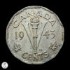 Canadá 1943 5 Centavos