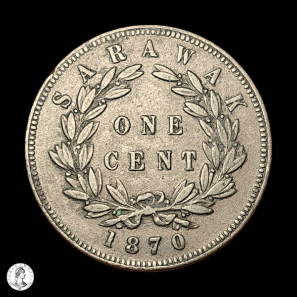 Sarawak 1870 1 Centavo
