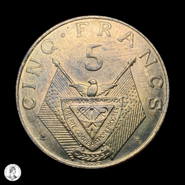 011604r Ruanda 1964 5 Francos