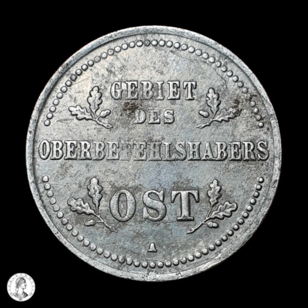 011645a Imperio Alemán Comando Supremo De Todas Las Fuerzas Alemanas En El Este 1916 A 1 Kopek