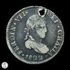 Virreinato Del Río De La Plata Fernando VII (1808-1825) 1822 1/2 real