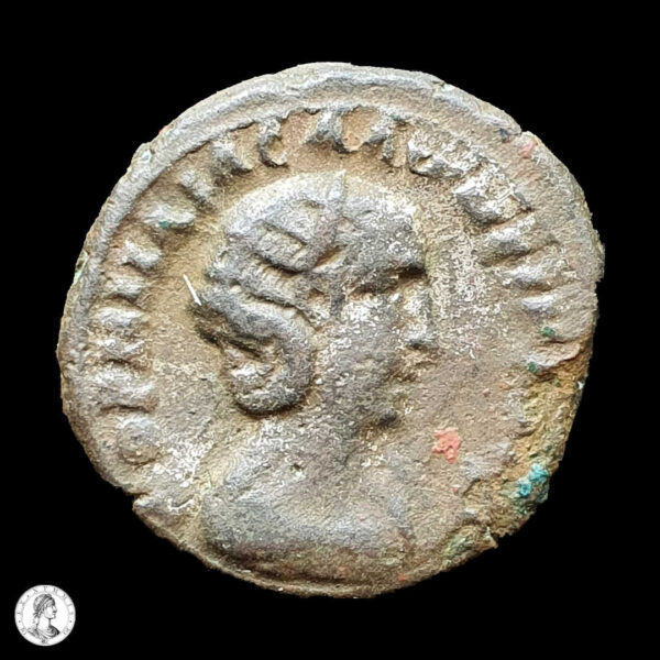 Egipto Romano Salonina (253-268 D.C.) 265/6 D.C. Tetradracma