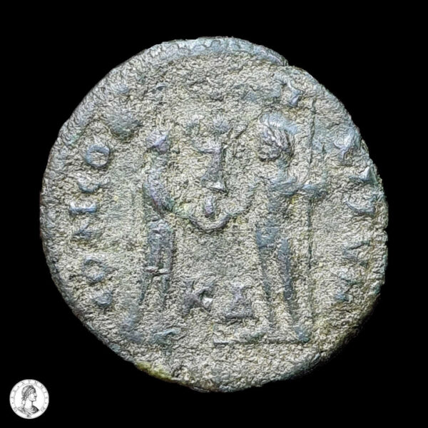 Imperio Romano Maximiano (286-305 D.C.) 295-7 D.C. Radiado