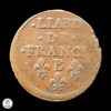 Francia Luis XIV (1643-1715) 1657 1 Liard