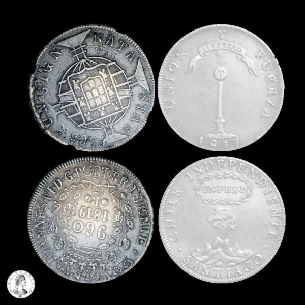 Reino Unido De Portugal Brasil Y Los Algarbes Juan VI El Clemente (1816-1822) 1819 960 Reis