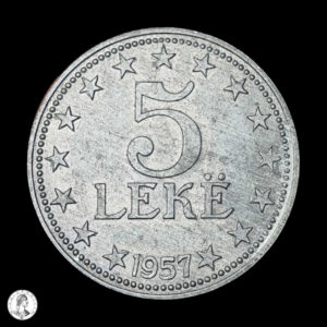 Albania 1957 5 Lekë