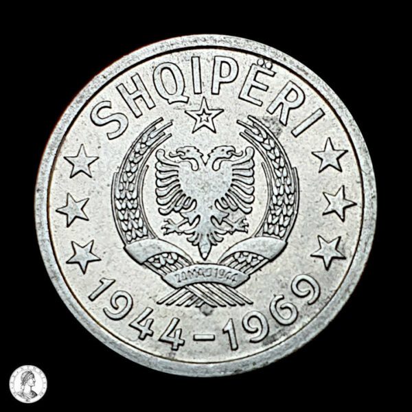 Albania 1969 5 Qindarka