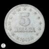 Yugoslavia 1945 5 Dinares