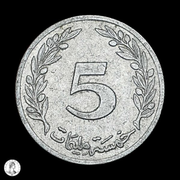 Túnez 1960 5 Millimes