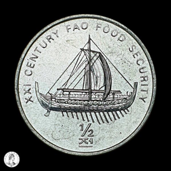 012001r Corea 2002 ½ Chon