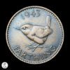 Reino Unido 1943 1 Farthing