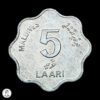 Maldivas 1984 5 Laari