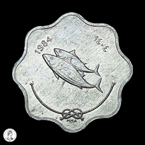 012023r Maldivas 1984 5 Laari