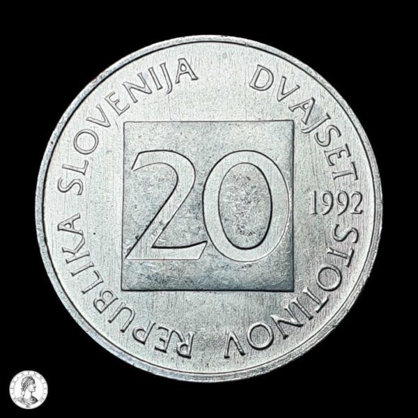 012037a Eslovenia 1992 20 Stotinov