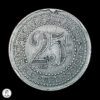 Ficha Compagnie Fermiere De L'Etablissement Thermal De Vichy 1922 25 Céntimos