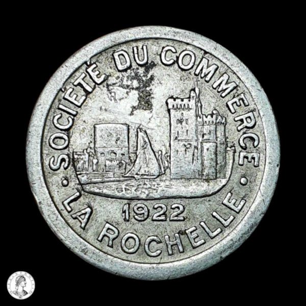 011888a Francia (Rochelle) 1922 10 Céntimos