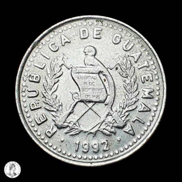 003927a Guatemala 1992 5 Centavos