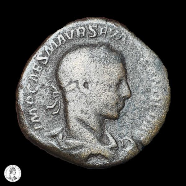 Imperio Romano Severo Alejandro (222-235 D.C.) Ca. 222/9 d.C. Sestercio
