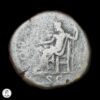 Imperio Romano Severo Alejandro (222-235 D.C.) Ca. 222/9 d.C. Sestercio