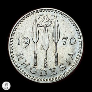 Rodesia 1970 2½ Centavos