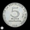 Burundi 1980 5 Francos
